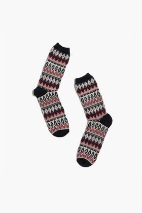 Fair Isle Trouser Socks