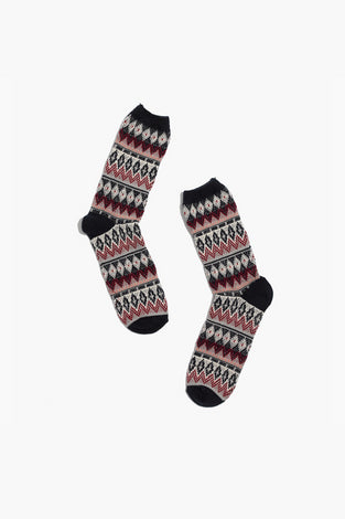 Fair Isle Trouser Socks