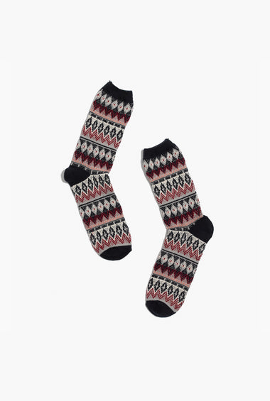 Fair Isle Trouser Socks