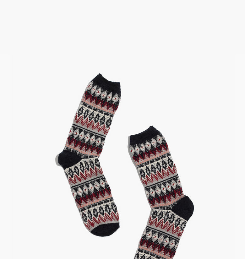 Fair Isle Trouser Socks